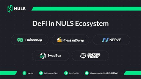 DeFi and Staking within NULS Ecosystem .